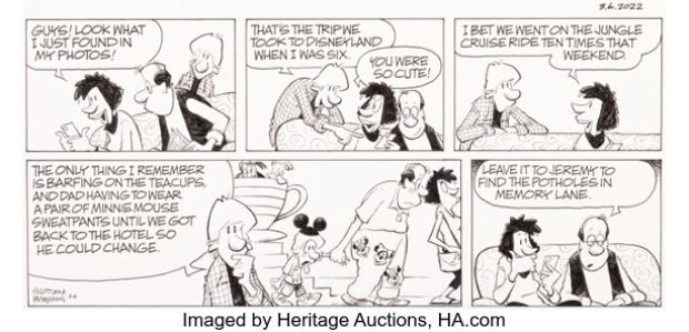Jerry Scott and Jim Borgman Zits Sunday Comic Strip Original Art dated 3-6-22 (King Features Syndicate, 2022). | Heritage