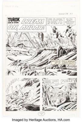 Angelo Todaro and Alberto Giolitti Turok, Son of Stone #113 Complete Issue Story Pages Original Art Group of 23 (Gold Key, 1978). (Total: 23 Original Art) | Heritage