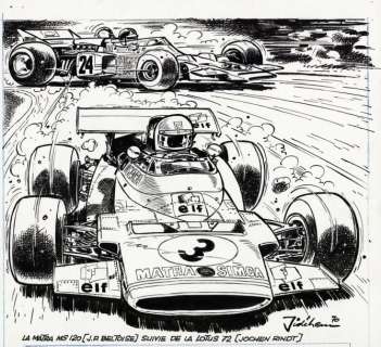 Jidehem | Superbe illustration publiée en 1970 dans le Journal... | Vermot et Associés