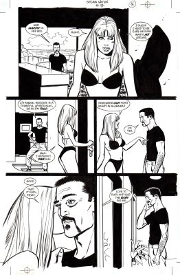 Goran Parlov | Outlaw Nation #17 p.14 | Tavole Originali