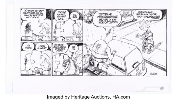 Jerry Scott and Jim Borgman Zits Sunday Comic Strip Original Art dated 7-20-97 (King Features Syndicate, 1997). | Heritage