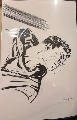 Chris Samnee | Fire Power #3 Cover Original Art | Chris Samnee