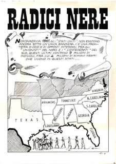 La Schiava n. 1 - 20x Tavola Originale "radici nere" - Loose page - (1983) | Catawiki