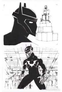 Pagina original The next Batman Second Son por Travel Foreman