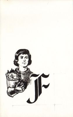 Magnus | La Rosa e L’Anello (Malipiero Ed.,1963) Capolettera F | Tavole Originali