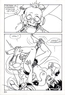 Magnus | Necron n.11 p.6 | Tavole Originali