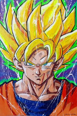 Goku Super Saiyan | Corner4art