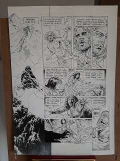 Swolfs - Original page (p.7) Legende T2 - De ingewanden van het woud / Les forêts profonde - (2003) | Catawiki