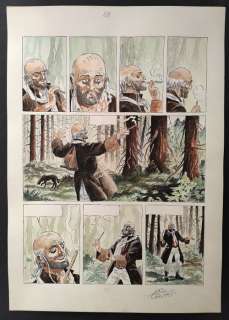 Marco Torricelli - tavola originale "L‘Oro della Tartaruga" - Loose page - (1990)