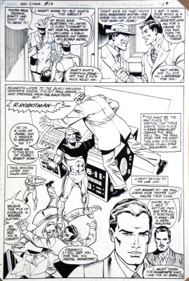 Mike Decarlo | ALL-STAR – n° 13 – Planche Originale n° 16 – Adrian Gonzales | Zic et Bul