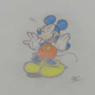 dibujo original - Mickey Mouse laugh - Art - First edition - (2015) | Catawiki