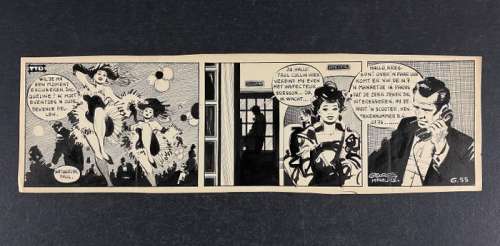 Mazure, Georges - Strip original - Spot Morton - (1955) | Catawiki