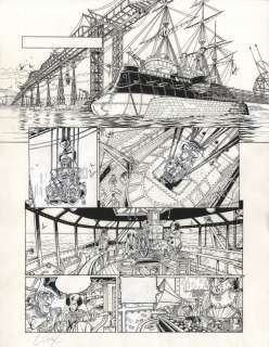 Thierry Gioux - planche 17 rustines cases 1,2,3,5 et 6 - Expédition Vanikoro - Hauteville House