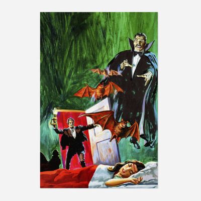 George Wilson | Lot 130 - The Occult Files of Doctor Spektor #8 Cover Original Art (Gold Key, 1974) | Landry Pop Auctions
