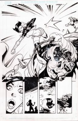 MARVEL RIVALS- LUNA SNOW, GALACTA, DOOM, DAREDEVIL - ERIC GAPSTUR | Comix Art Studio