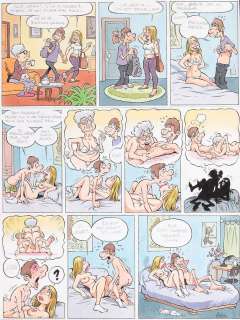 Gã¼Rsel | Sea, sex and sun, planche couleurs Ã  l’encre de C… | Banque Dessinée