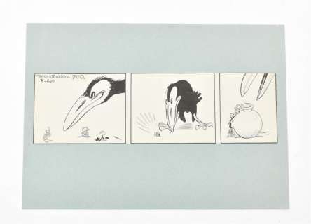 [ORIGINAL BOOK & COMIC ARTWORK] DULIEU, J. (1921-2006). ORIGINAL STRIP PAULUS DE BOSKABOUTER | Zwiggelaar Auctions