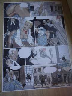 Erich von GÃ¶tha - Planche originale en couleur (p.27) - Les malheurs de Janice Tome 3 - (2003) | Catawiki