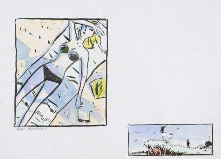 Dupuy Et Berberian | Deux illustrations sur une même feuille représentant... | Vermot et Associés