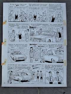 Piet Pienter en Bert Bibber 40 - Originele pagina (p.38) - Hypnose-stralen - (1985) | Catawiki