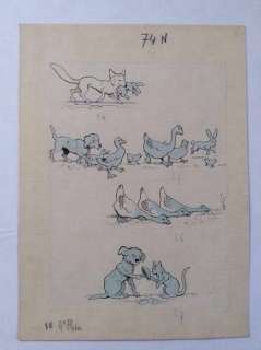 Rabier, Benjamin - Planche originale - Fables comiques - (1928) | Catawiki