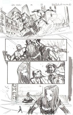 Filipe Andrade | Captain Marvel #11 p.13 | Tavole Originali