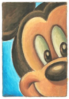 Mickey Mouse – Close-Up Portrait | Corner4art