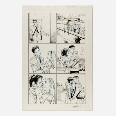 Lot 187 - Humberto Ramos, Spectacular Spider-Man #4 Story Page 5 Original Art (Marvel Comics, 2024) | Landry Pop Auctions