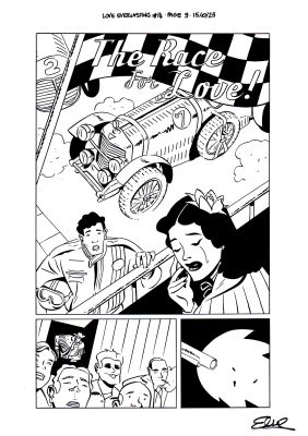 Elsa Charretier | Love Everlasting #14 p.9 | Tavole Originali