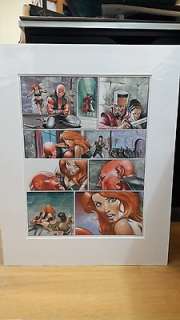 Jorg de Vos & Romano Molenaar - Originele pagina in kleur - Storm 29 - Het koraal van Kesmee - (2015) | Catawiki