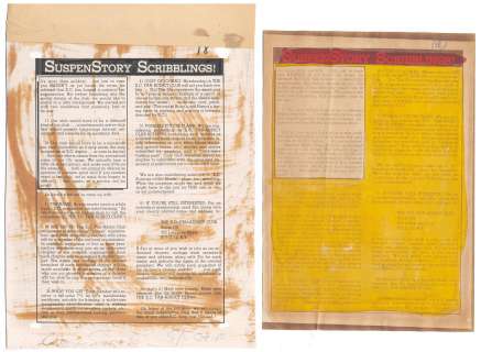 Crime Suspenstories #20 | CRIME SuspenStories #20, SCRIBBLINGS | Russ Cochran