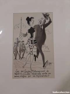 Dibujo original de Antonio Mingote para la revista Semana del 24 de Septiembre de 1957