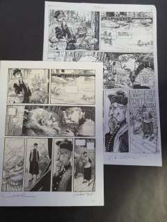 Magasin général T1 - Planche crayonnée + planche originale (p.32) - Marie - (2006) | Catawiki