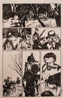 Guera Rm | Django Unchained - Illustration originale de la planche 3 du Comics "Django Unchained", Issue 1 - (2012) | Catawiki