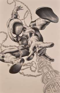 Deodato Jr Mike | The Superior Spider-Man - Illustration originale de la variante de couverture du Comics "The Superior Spider-Man", Issue 4 - (2013) | Catawiki