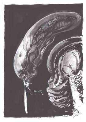 Raul Allen | Xenomorph (Alien) by Raul Allen. | Panel Gallery