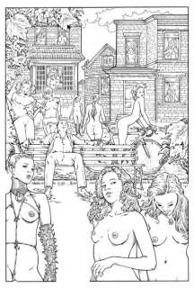 Paolo Massagli | P. Massagli - original artwork "Eros" - Page volante - (2018) | Catawiki