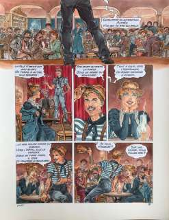 Kas | Kas - Planche originale couleur - La Fille de Paname - (2011) | Catawiki