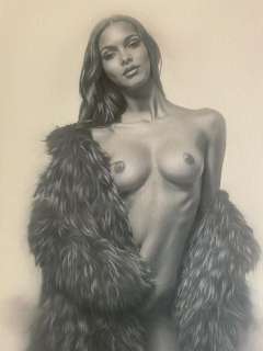 Jean-Michel Calas | Calas, Jean-Michel - Dessin original - Somptuosité - Format: 29,7 x 42 cm. - (2018) | Catawiki