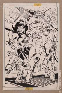 Original Art for Green Lantern (2nd Series) Issue 111, Page 4 by Darryl Banks and Terry Austin | mycomicshop.com