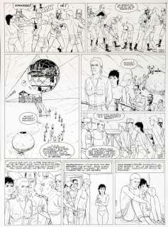 Léo | Aldébaran, planche n°23 Ã  l’encre de Chine … | Millon