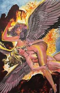 Gene Espy - Gene Espy - Original Painting - 2 Fallen Angels - (2019)