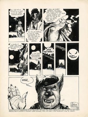 Enrique Breccia | “El Suenero: capitolo 6” – tavola 8 | Cart Gallery