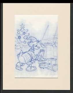 Walt Disney Studio France - Picsou Magazine - Dessin original - Projet pour une couverture - "An nouveau .....vie nouvelle" - (1982)