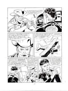 Roberto Diso | Mister No n. 145 - Diso - 3x Tavole Originali "La foresta dei mutanti" - Page volante - Exemplaire unique - (1987) | Catawiki