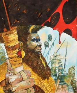 Guera Rm | The Goddamned - Illustration originale de la couverture du Comics "The Goddamned", Issue 4 "Before The Flood" - (2016) | Catawiki