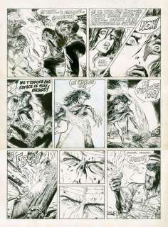 Fabrice Lamy - Planche originale - Gila - Colt Walker