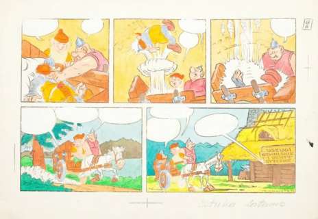 Janusz Christa (1934 - 2008), "Kajko and Kokosz" - | Desa Unicum