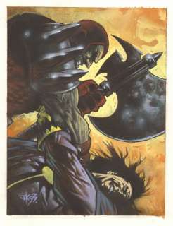 John K Snyder III | Steppinwolf trading card art | D.O.A