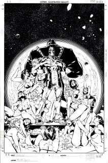 John Livesay, Michael Lopez - deadpool #41 cover (deadpool, dirty wolff, 14 bikini babes! ) 2000